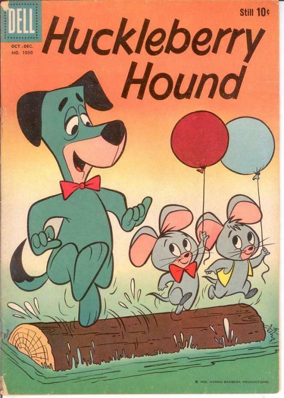 HUCKLEBERRY HOUND (1959-1970 DELL/GK) F.C.1050 GOOD COMICS BOOK 