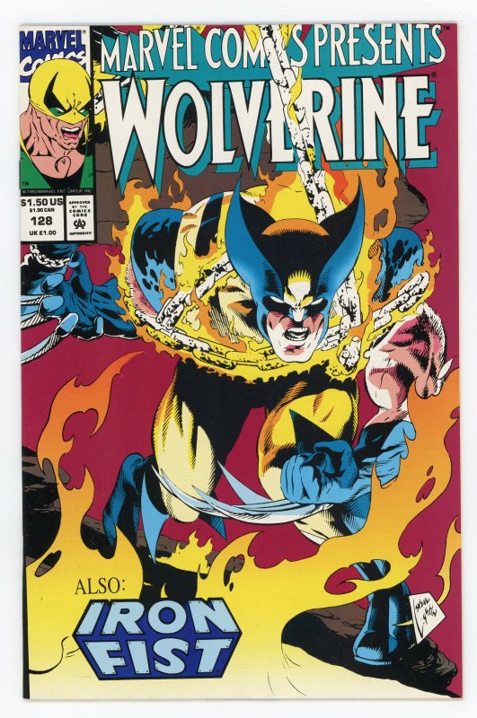 Marvel Comics Presents #128 Scott Lobdell Wolverine Black Widow Ghost Rider NM