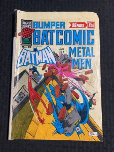 Vintage BUMPER BATCOMIC Planet Comics #12 GD 2.0 Batman & Metal Men