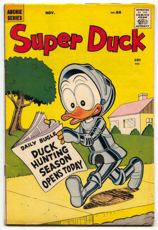 Super Duck #88 1959- Archie comics- HUMOR FN+