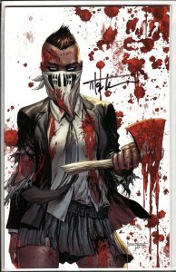 Book of Slaughter #1 Battle Damage Kirkham Variant, Kirkham Signed with COA!