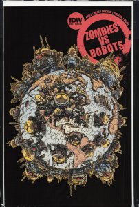 Zombies Vs. Robots #2 Subscription Cover (2015)