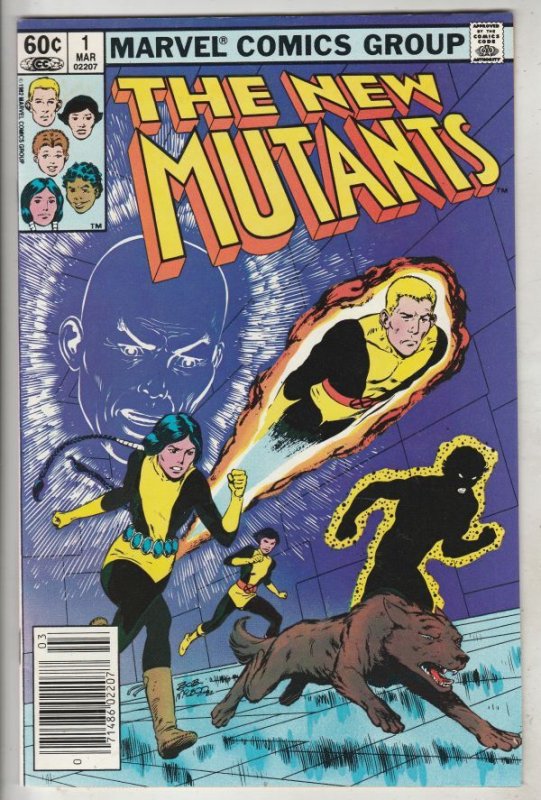 New Mutants #1 (Mar-83) NM- High-Grade New Mutants (Cannonball, Sunspot, Wolf...