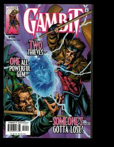 Lot Of 10 Gambit Marvel Comics # 10 11 12 13 14 15 16 17 18 19 Rogue X-Men EK10