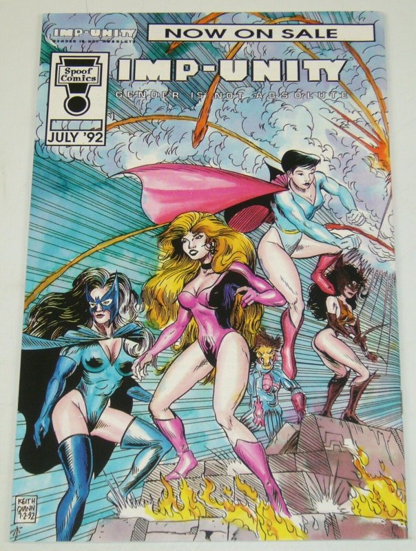 Spoof Comics Presents #7 VF/NM trading card edition (#87 of 1,200) adam hughes