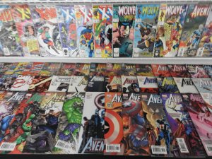 Huge lot of 170+ Comics W/ Avengers, Wolverine, X-Men Avg FN/VF Condition!