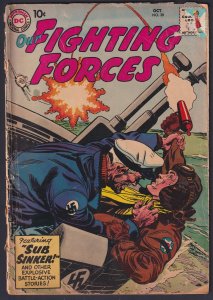 Our Fighting Forces 38 (1958) FR/GD Silver Age DC War Comics
