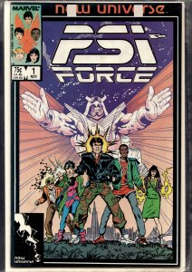 Psi-Force #1 (1986) Psi-Force
