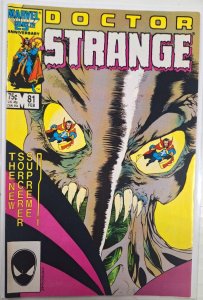 DR.STRANGE 81 FINE (February 1987)  Peter Gillis, Chris Warner LAST ISSUE