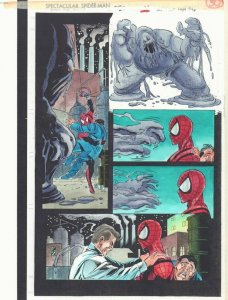 Spectacular Spider-Man #230 p.30 Color Guide Art - Ben Reilly by John Kalisz