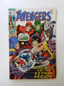 The Avengers #79 (1970) FN condition