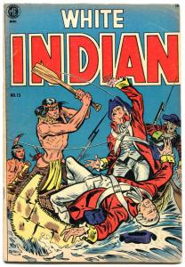 WHITE INDIAN #13, VG, Frank Frazetta, Indians, Western, 1953, Revolutionary War