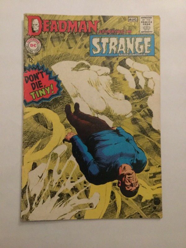 Strange Adventures 213 Vg Very Goood 4.0 Page Detached Dc 