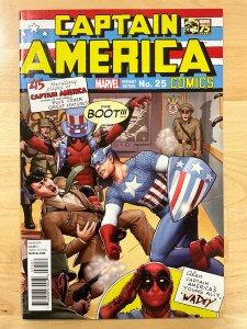 Captain America #25 Deadpool Cover (2014)