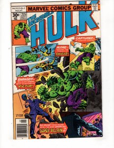 The Incredible Hulk #215 (1977)    / ID#412