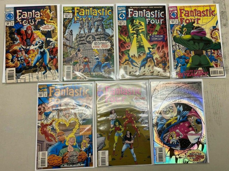 Fantastic Four comic lot 65 different from #300-399 6.0 FN (1987-95)