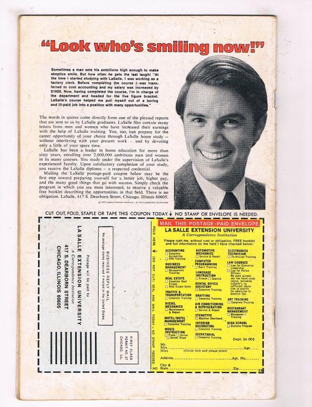 Marvel Super Heroes #44 VG Marvel Comics Comic Book Hulk Sub Mariner July DE36