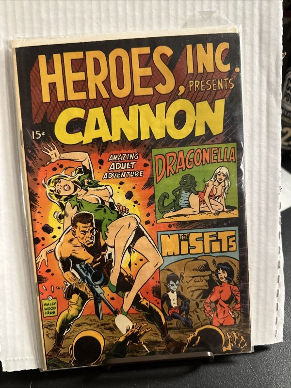 Heroes Inc Presents Cannon - Wally Wood/Steve Ditko - VF or better