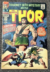 Journey Into Mystery #124 The Mighty Thor 1965 Jack Kirby Stan Lee VG- Condition