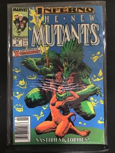 The New Mutants #72 Newsstand Edition (1989)