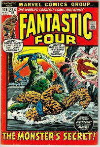 Fantastic Four #125 (1962) - 6.0 FN *The Monster's Secret*