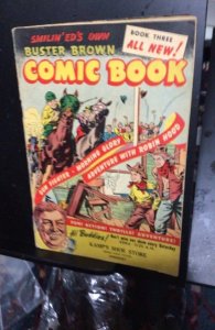 Buster Brown Comic Book #3 promotional comic book affordable grade! VG Wow!