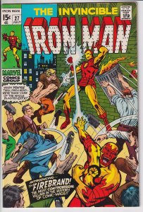 IRON MAN (1968 MARVEL) #27