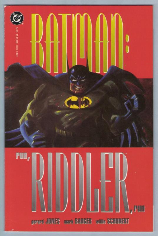 Batman - Run Riddler Run 3 1992 NM- (9.2)