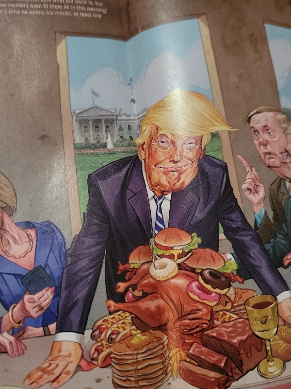 February 2016 Mad Magazine 537 Trump Alfred Cover Fine+