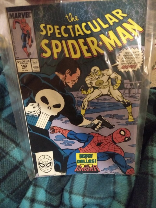 The Spectacular Spiderman #143 NM in original poly bag