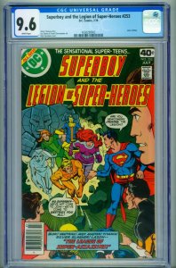 Superboy and the Legion of Super-Heroes #253 CGC 9.6-comic book 4330290002