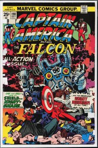 Captain America #190 (1975) Captain America and the Falcon