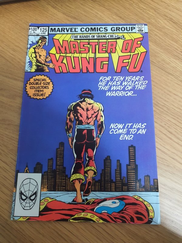 Master of Kung Fu #125 Direct Edition (1983)