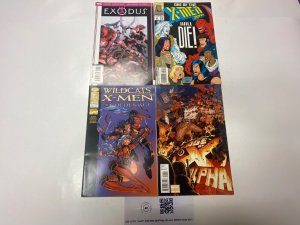 4 MARVEL comic books Exodus X-Men 2099 #Wildcats X-Men #1 Age of X Alpha 38 KM11