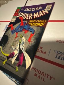 The Amazing Spider-Man #44 (1967) vs where crawls the lizard