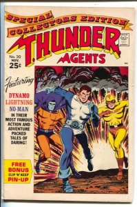 THUNDER Agents #20  1969 - Tower  -VG+ - Comic Book