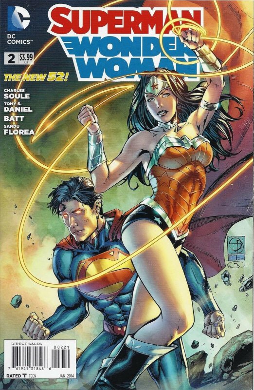 new 52 superman and wonder woman