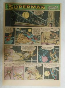 (51) Superman Sunday Pages by Wayne Boring from 1956  Size: 11 x 15 inches