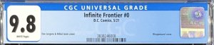 Infinite Frontier #0 (2021) CGC 9.8 White Pages Wraparound Cover