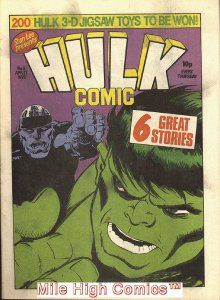 HULK WEEKLY (UK) #6 Very Fine