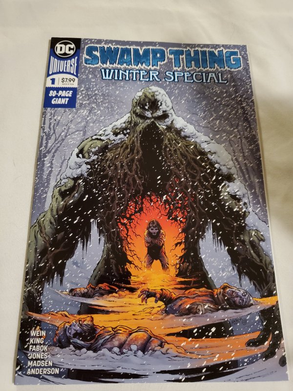 Swamp Thing Winter Special 1 Near Mint Cover by Jason Fabok