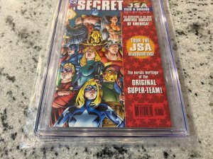 JSA Secret Files # 1 CGC Graded 9.6 DC Comic Book 1st Hawkgirl Ken Saunders JH19