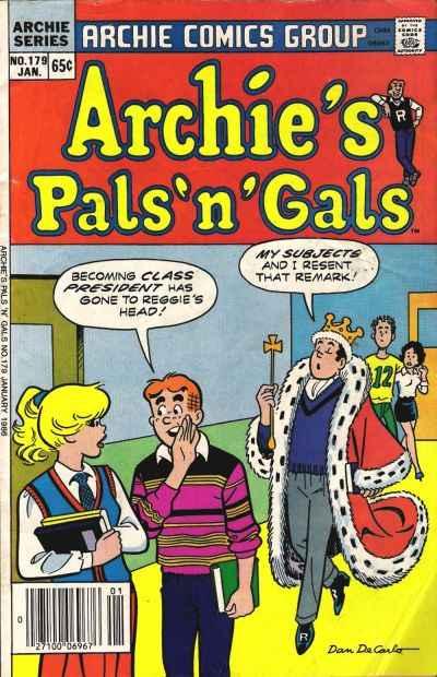 Archie's Pals 'N' Gals #179, VF+ (Stock photo)