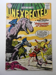 Tales of the Unexpected #54 (1960) Dinosaurs of Space! VG- Condition!