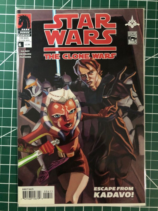 Star Wars: Clone Wars #1, 2, 3, 4, 5, 6 (2008)  Ahsoka Tano ! Big Keys!