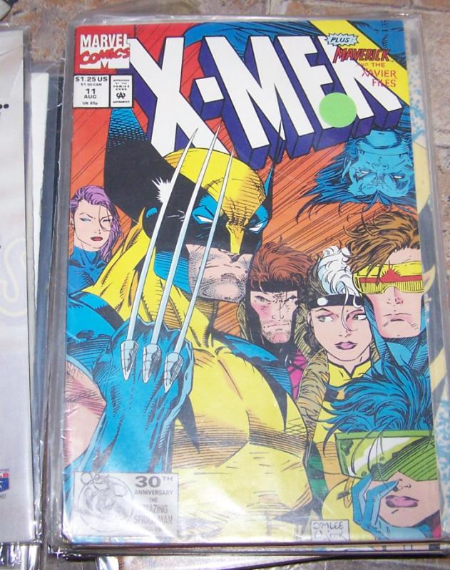 X-Men comic  #11 (Aug 1992, Marvel) mojo  dazzler wolverine gambit jim lee