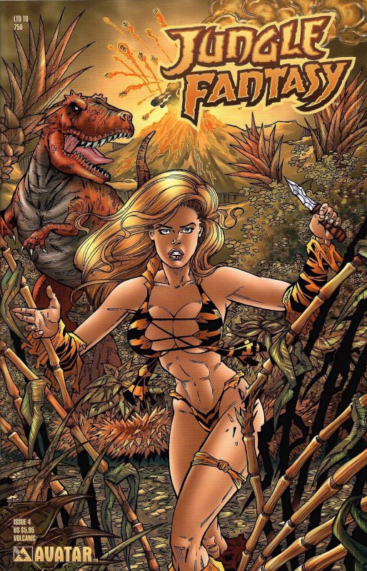 Jungle Fantasy #4 (2003) 7 Book Variant Lot