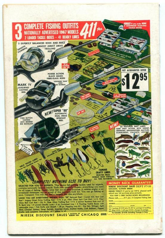 Unknown Worlds #56 1967- ACG Silver Age- All Star issue VG+