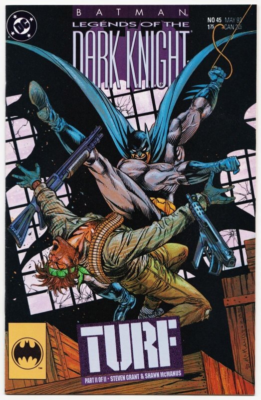 Batman: Legends of The Dark Knight #45 (DC, 1993) FN/VF 