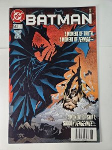 Batman #543 VF- 1997 Newsstand DC Comics C145A